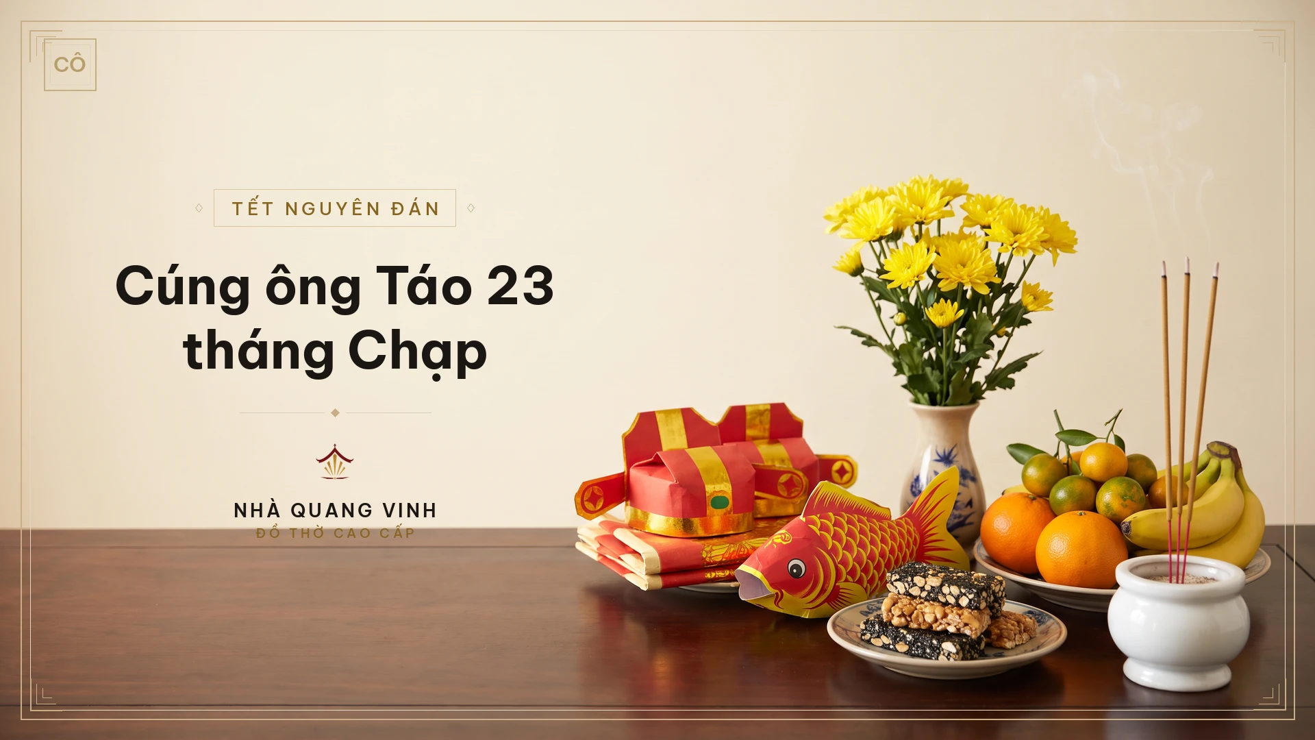 Cúng ông Táo 23 tháng Chạp