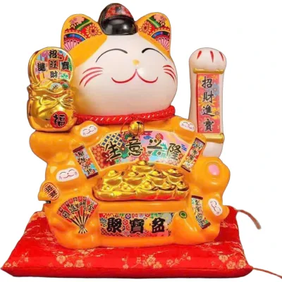 Mèo Thần Tài 101 Cam