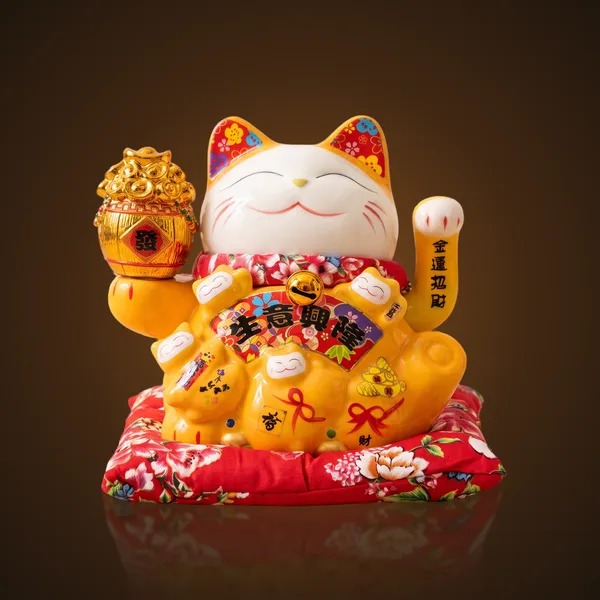 Mèo Thần Tài Cam