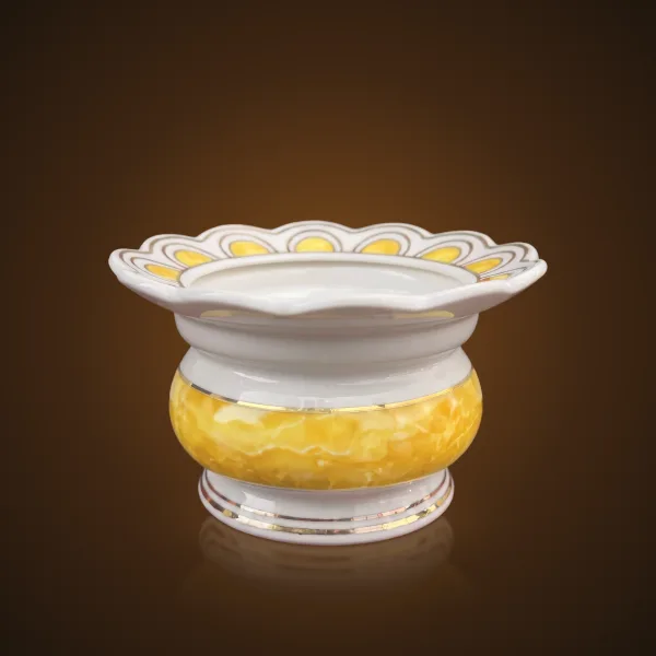 Lư Hương Hứng Tàn Sứ Vân Đá