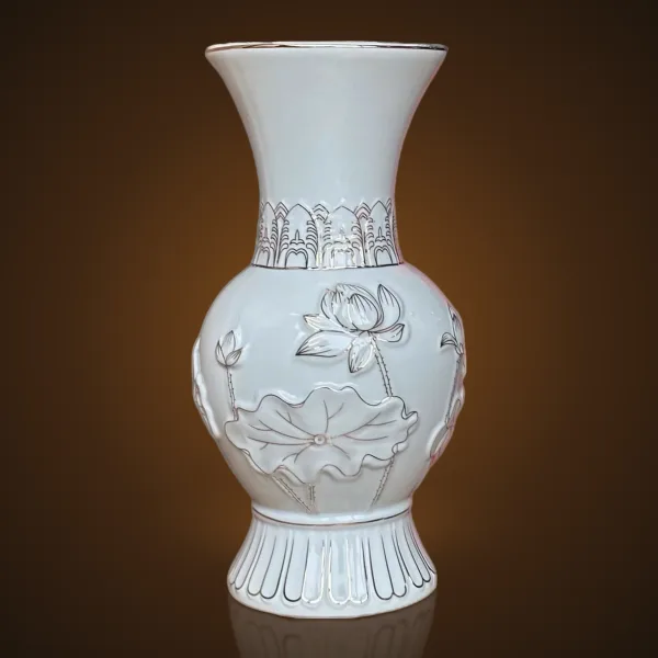 Bình bông bạch ngọc